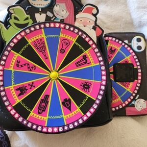 NBC Loungefly Backback and Wallet